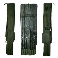 3+3 DELUXE ROD AND REEL HOLDALL BAG 12ft RODS CARP  FISHING ROD BAG    100