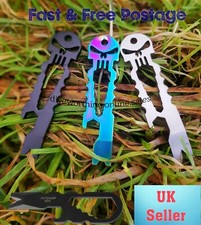 EDC Multi-tool function Survival Tool Key Chain Bottle Opener. Camping Bushcraft