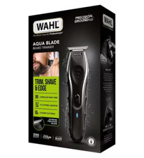 WAHL Aqua Blade Stubble and Beard Trimmer, Beard Shaping, Rechargeable