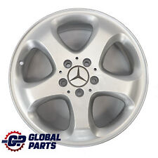 Mercedes W210 Silver Wheel Alloy Rim 17" 7,5J ET:37 Star Spoke A2104010402