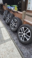 Vauxhall Insignia,Zafira,etc Winter Tyres 225.55.17 steel rims 5×115 wheel trims
