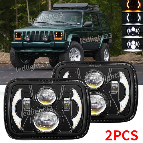 Pair 7x6 5x7 rectangle led - 7x6,