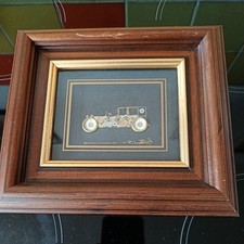 Original Signed Ken Broadbent Collage - Rolls Royce Phantom Limousine 1911