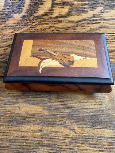 Italian inlaid wooden - italian,