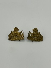 BSAP Collar Badge Pair Brass
