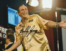 Bobby George Hand Signed 8x6