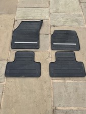 2012  RANGE ROVER EVOQUE SD4  5DRS ESTATE SET OF 4 INTERIOR FLOOR RUBBER MATS