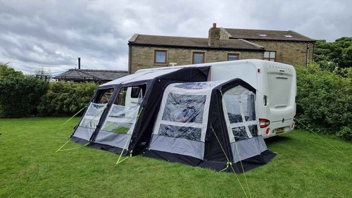 Kampa inflatable air - pro, side