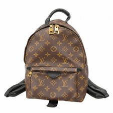 Louis Vuitton Monogram Palm Springs Backpack PM M44871 in Brown and Black, Women
