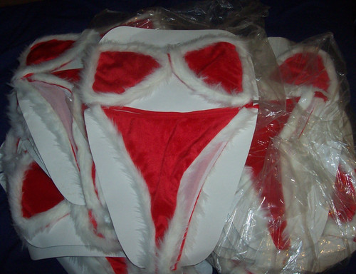 Job lot santa bikinis - lot, of