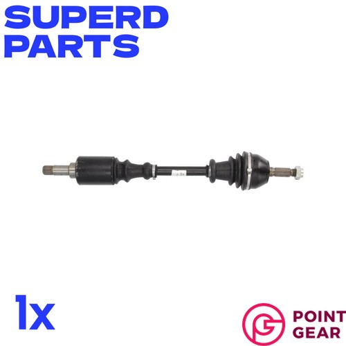 Drive axle shaft front - front, 599mm