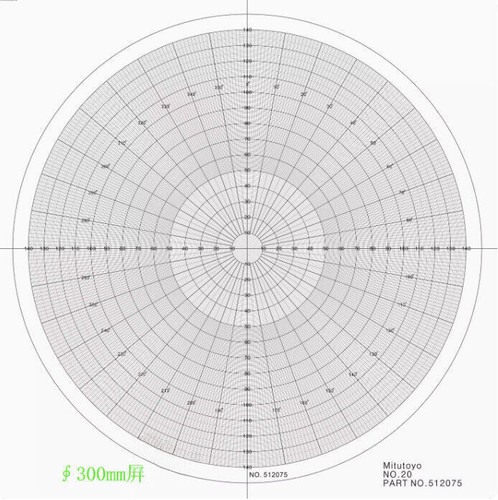 Optical comparator chart for - optical,