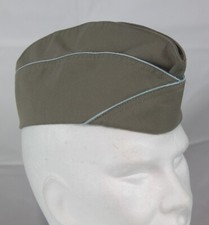 Genuine Surplus French Army Garrison Cap Fatigue Cap Hat Beige