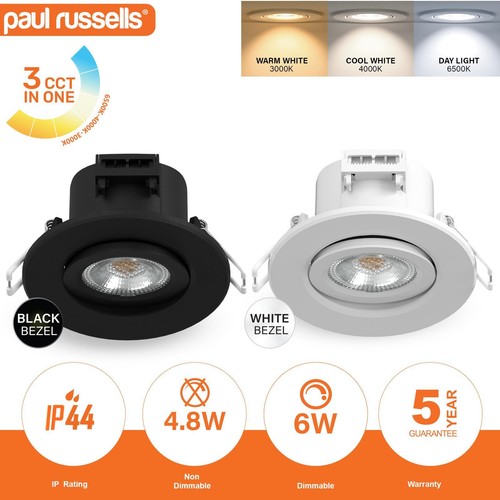 Led recessed downlights - led,
