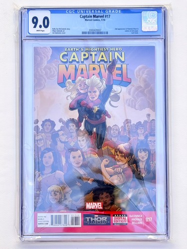 Captain marvel cgc - captain, (2014)