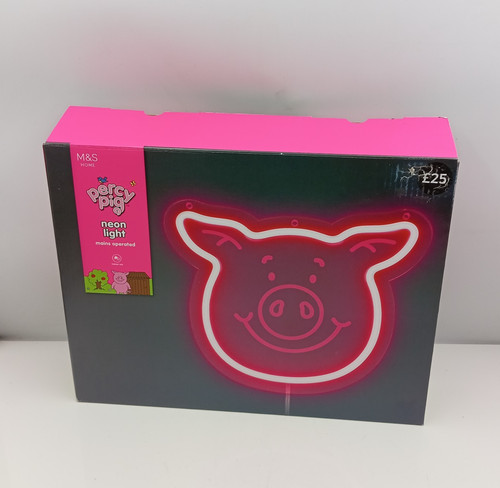 Percy pig neon light - percy,