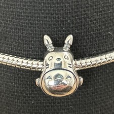 Totoro S925 Sterling Silver Bracelet Charm With Gift Bag Cute kawaii