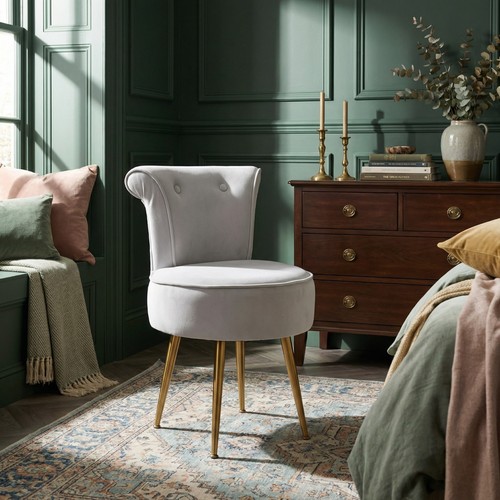 French deco low bedroom - french, chair