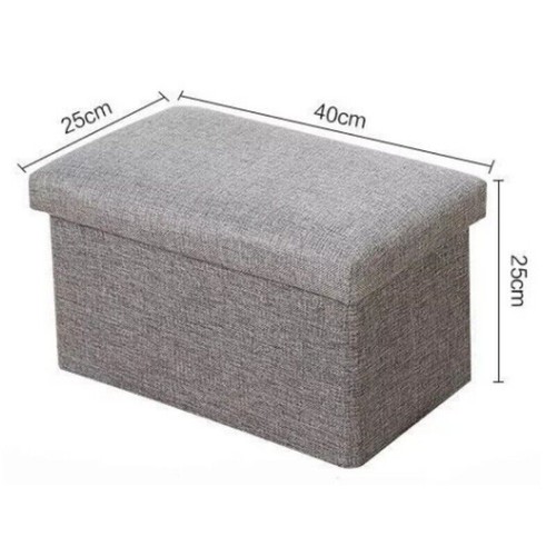 Storage box foldable ottoman - box,