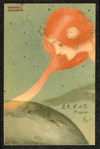Raphael kirchner signed art - raphael,