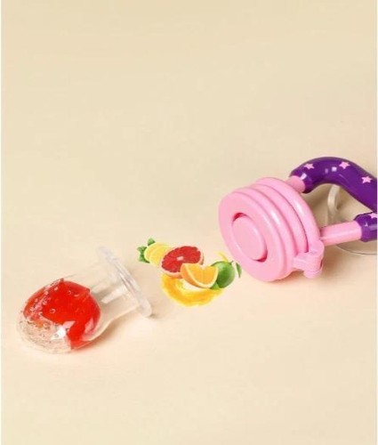 1pc colour baby fruit feeder - colour,
