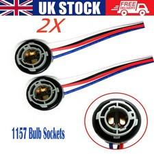 2Pcs Bulb Holder BAY15D Car