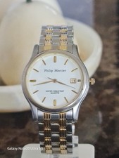 Mens Philip Mercier Watch Quartz