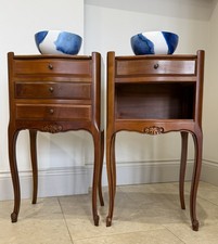 Pair Quality French Carved His