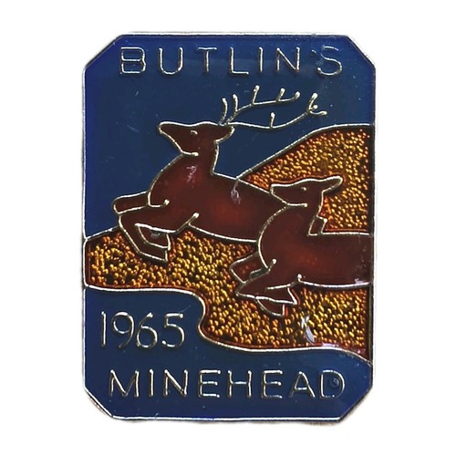 Butlin minehead 1965 enamel - minehead,