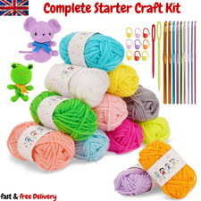 Soft Acrylic Yarn Bulk 12