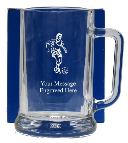 Personalised football pint - personalised,