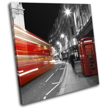 London UK Red Bus Telephone