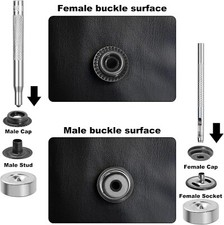 260Pcs Heavy Duty Snap