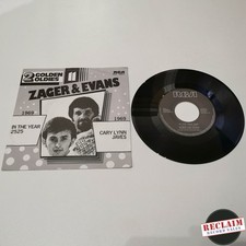 zager and evans - in the year 2525 7" vinyl record VG