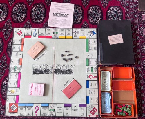 Vintage monopoly john - vintage,