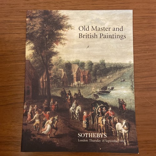 Sothebys 1997 old master - 1997, &