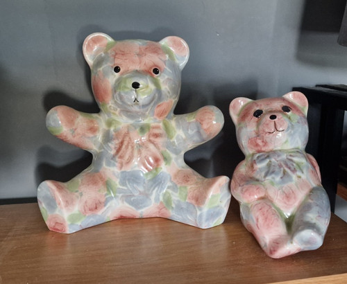 Park rose pottery x2 - rose,