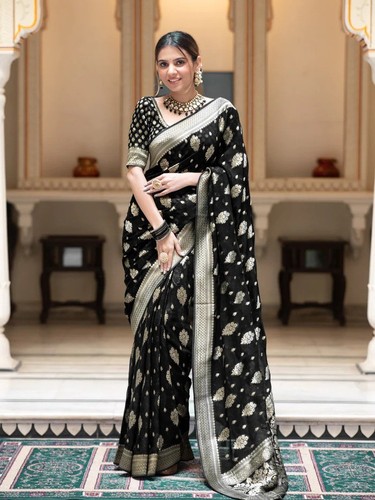Silk saree heavy zari - saree, rich