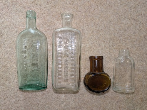 Antique vintage small - small, glass