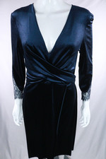 ZARA BASIC Blue Velvet Feel