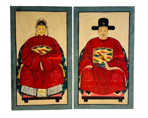 Large pair vintage - pair, ancestor