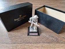 Antiqued Silver Plated Pewter Military Figure - Royal Hampshire ART Foundry