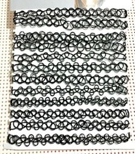 3pcs New Black Plastic Stretch