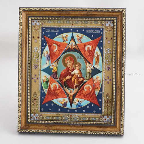Theotokos burning bush - burning,