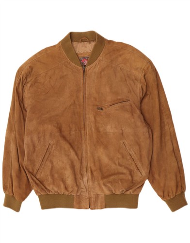Vintage mens bomber suede - mens,