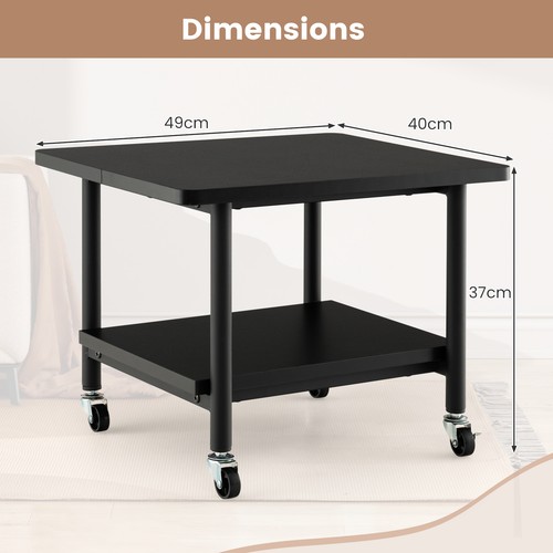 Stand under desk printer table - desk,