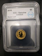 2016 $5 ICG-Genuine CANADA
