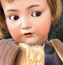 117n ANTIQUE DOLL , BISQUE