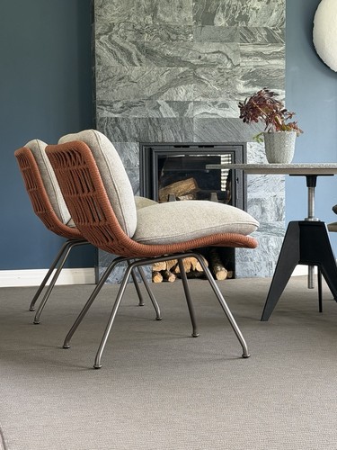 Minotti pattie cord chairs - cord,