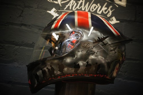 Custom airbrushed matrix crash - custom,